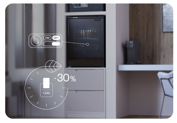 EcoSmart Eco Mode — low energy mode after room vacancy