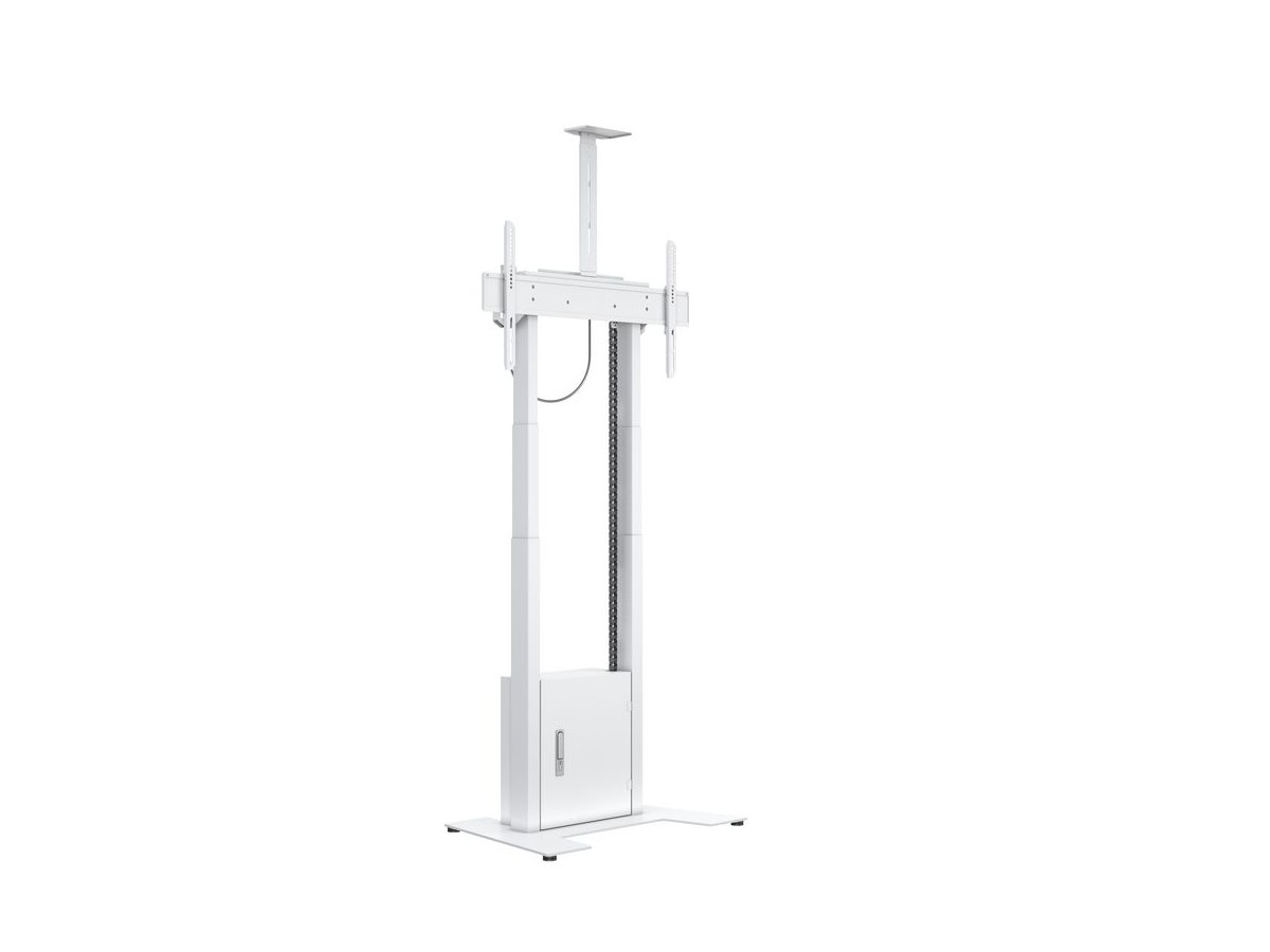 Multibrackets 7350073738595 M Motorized Floorbase Incl cabinet & camerashelf 120kg White