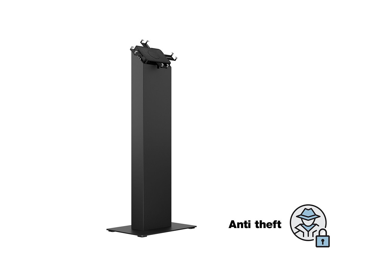 Multibrackets 7350105217128 M Kiosk Black with Lockable Tablet Mount 7
