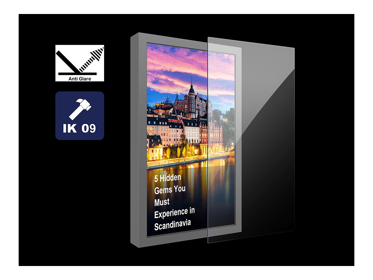 Multibrackets 7350022730076 M Pro Series - Safety Sheet Polycarbonate Anti Glare 32''