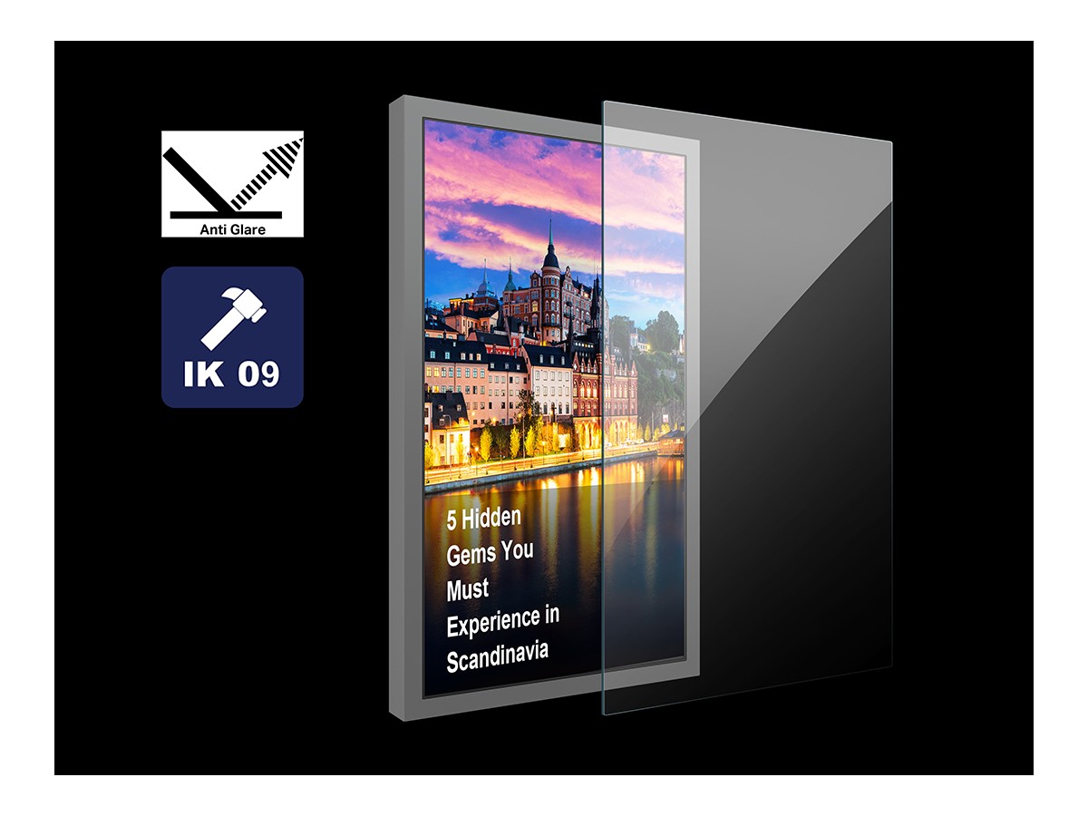 Multibrackets 7350022731035 M Pro Series - Safety Sheet Polycarbonate Anti Glare 50''