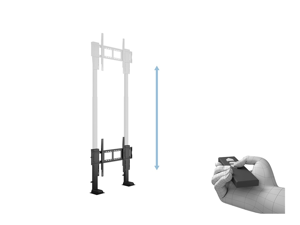 Multibrackets 7350022737358 M Motorized TV Lift Duo X-Large