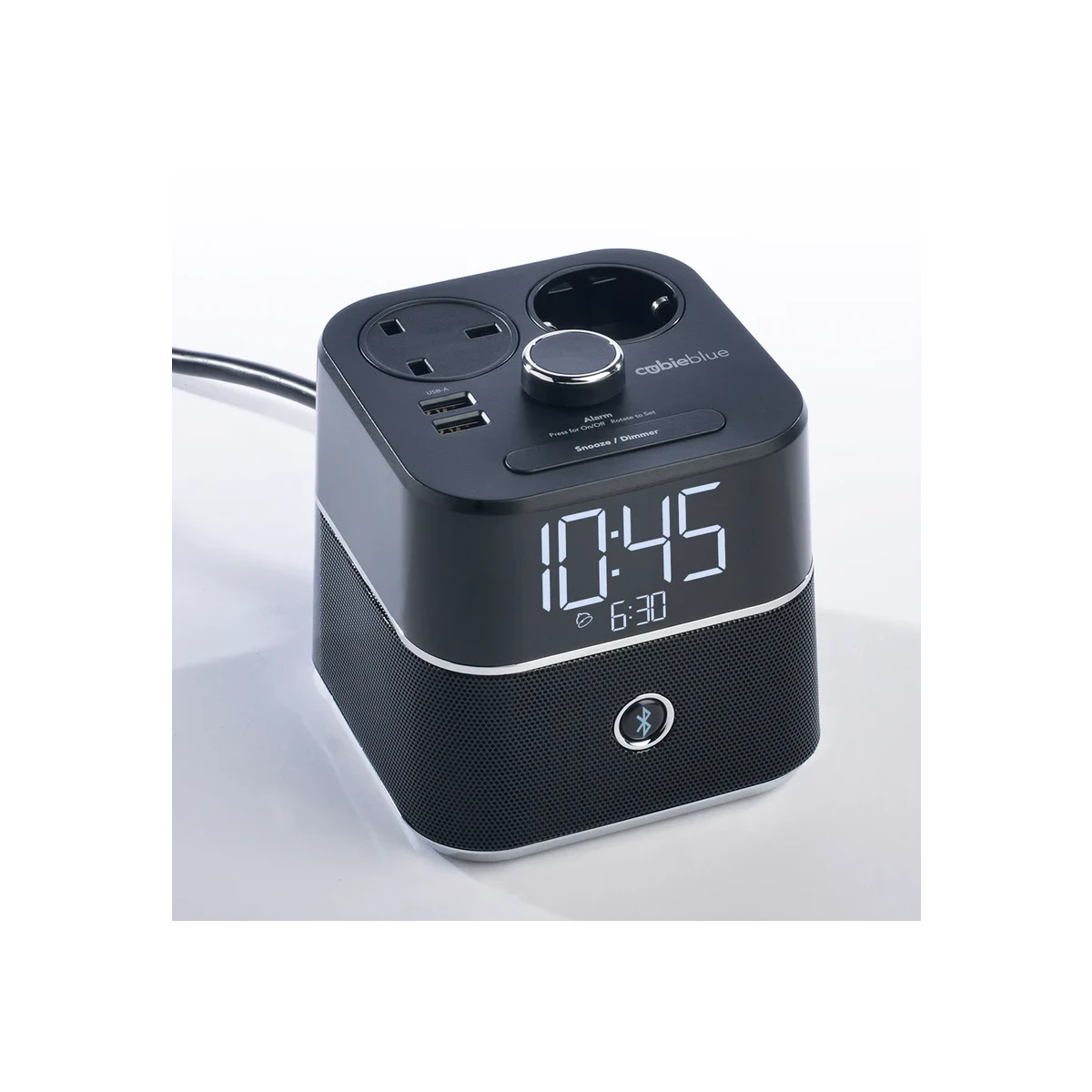 Brandstand BPEBLXBEU Cubie Blue XB EU - Alarm Clock