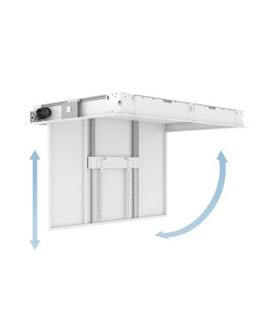 Multibrackets 7350105215506 M Motorized Ceilingmount Inverted Extensional w/lid 65