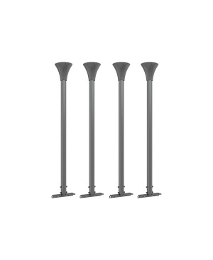 Multibrackets 7350105215698 M Pro Series - Floor to Ceiling Kit Large Black