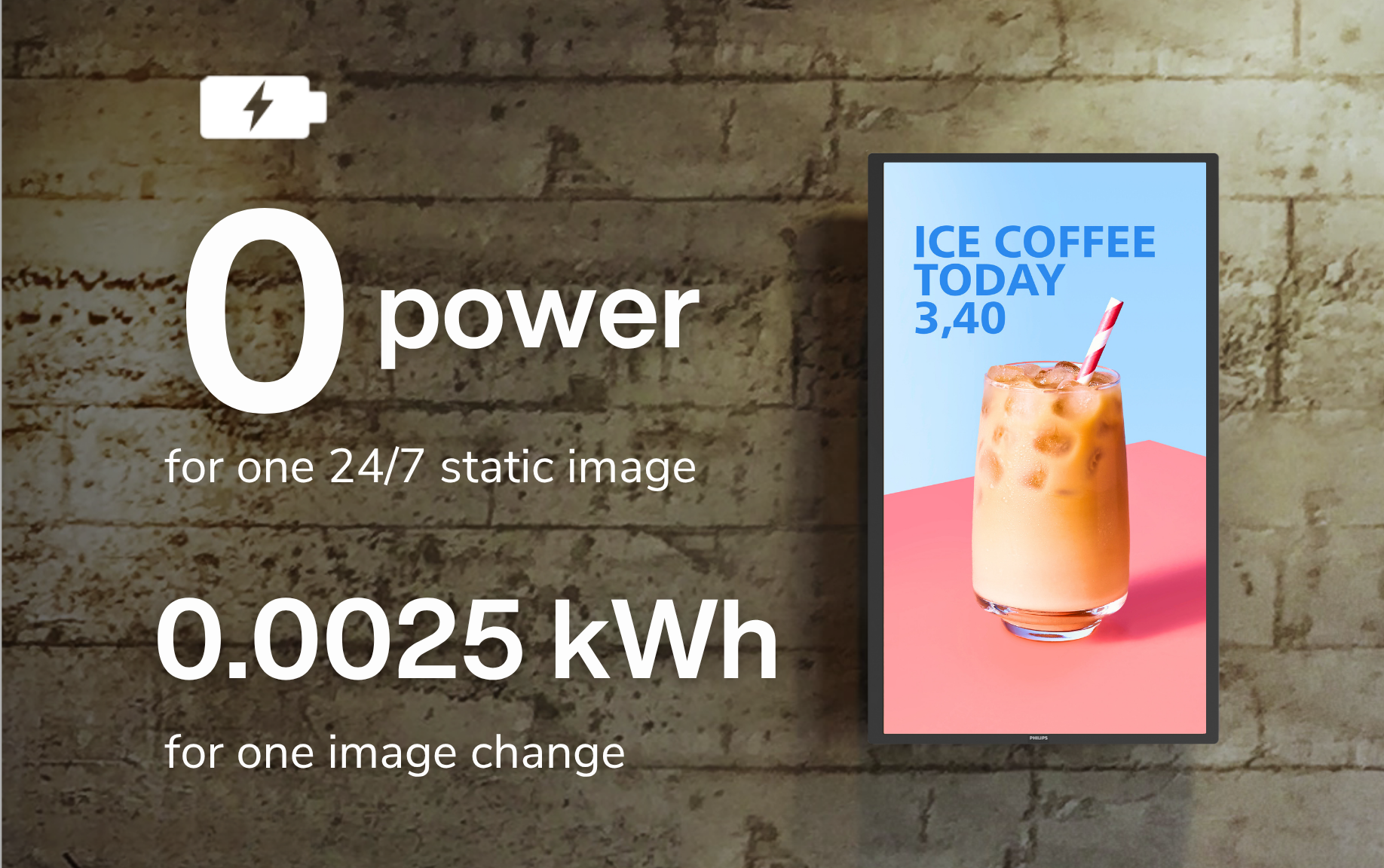 A New Era in Signage: Discover Philips Tableaux E-Paper Displays